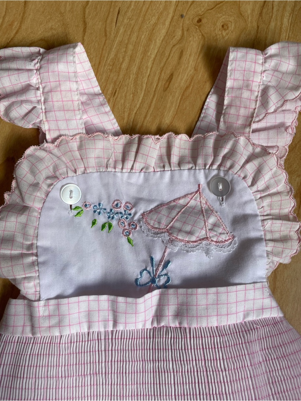Vintage Babydoll Summer Romper - Picture 3 of 6